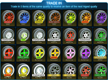 Drop Exotic Trade Up (1 Random Piece) x 5